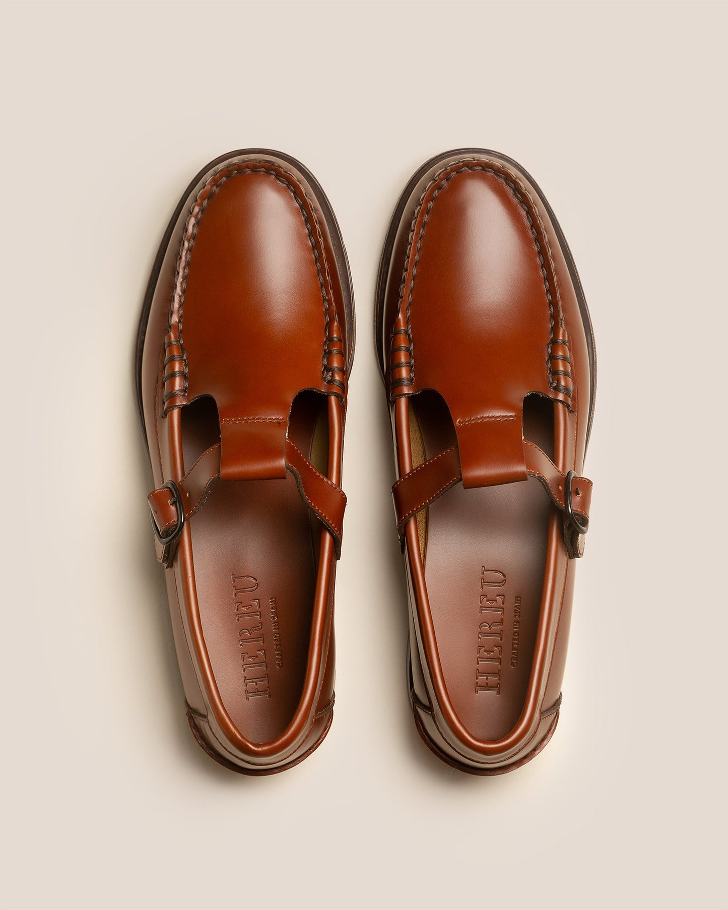 ALBER - T-bar Loafer - Hereu Men