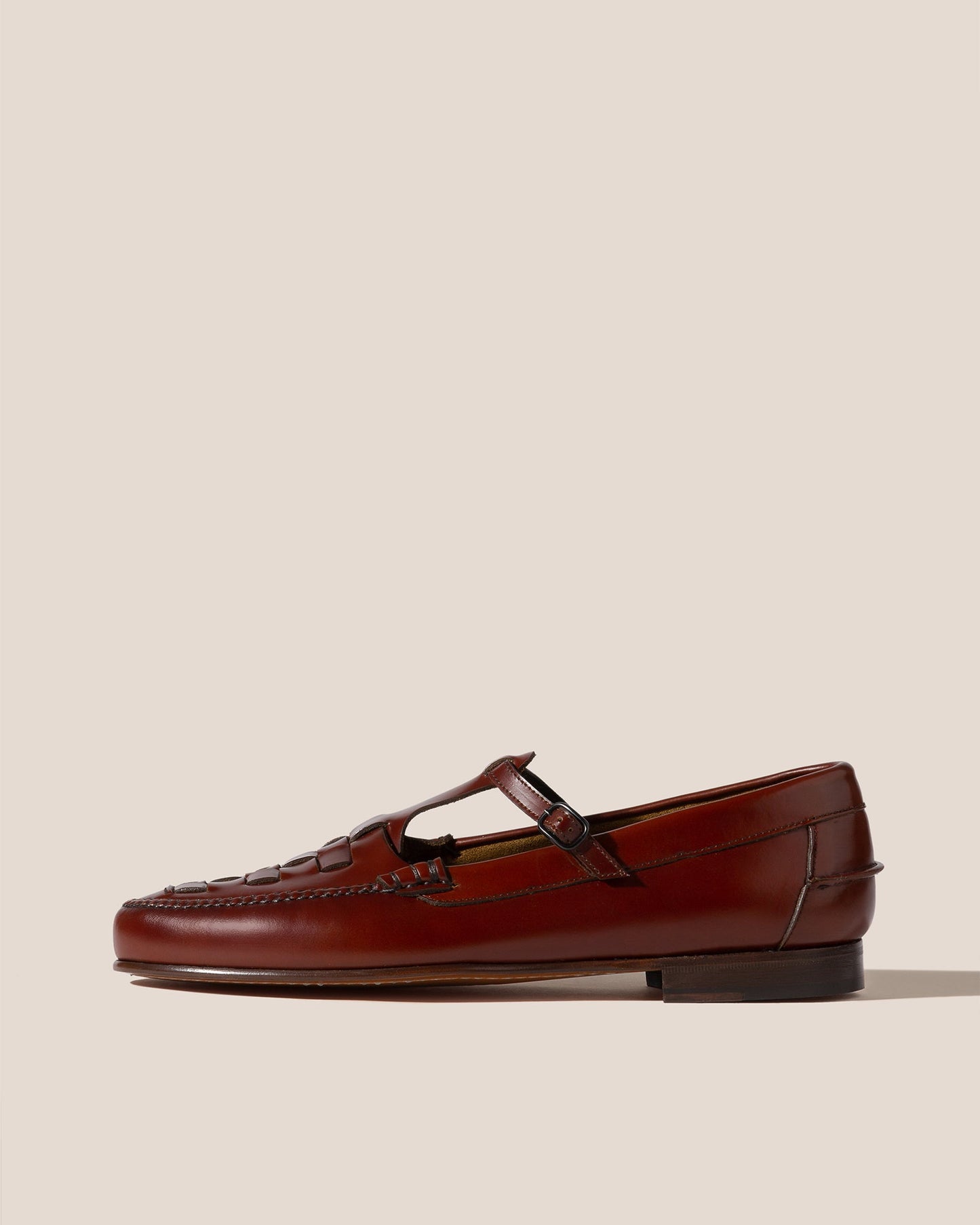 MAQUEDA - Interwoven T-Bar Loafer - Hereu Men