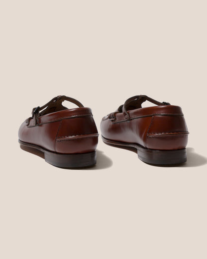 MAQUEDA - Interwoven T-Bar Loafer - Hereu Men