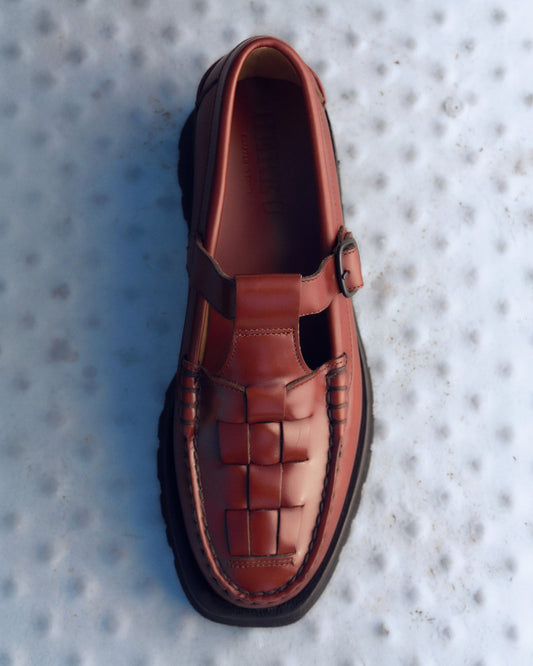 SOLLER SPORT - Tread Sole T-Bar Loafer - Hereu Men