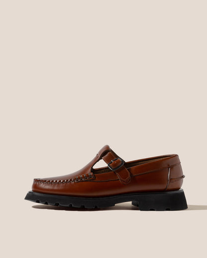 ALBER SPORT - Tread Sole T-Bar Loafer - Hereu Men