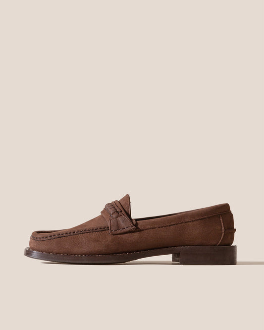 BORADA BORDON NUBUCK - Slip-on Moc Toe Loafer - Hereu Men