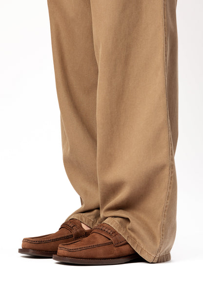 BORADA BORDON NUBUCK - Slip-on Moc Toe Loafer - Hereu Men