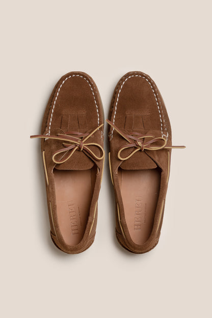 SALER NAUTIC SUEDE - Lace-up Loafer - Hereu Men