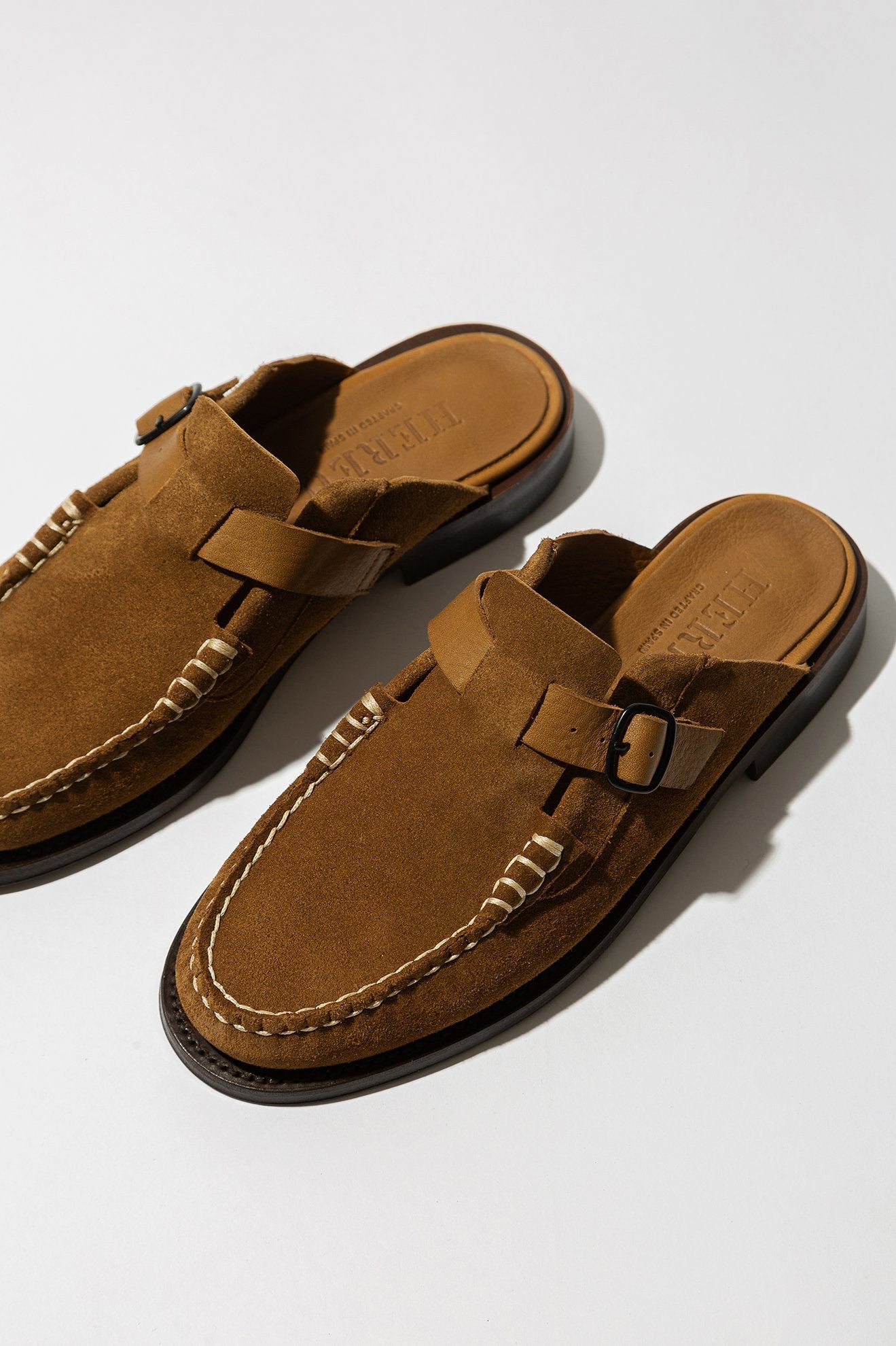 BARRACA - Buckle-strap Mule Loafer - Hereu Men