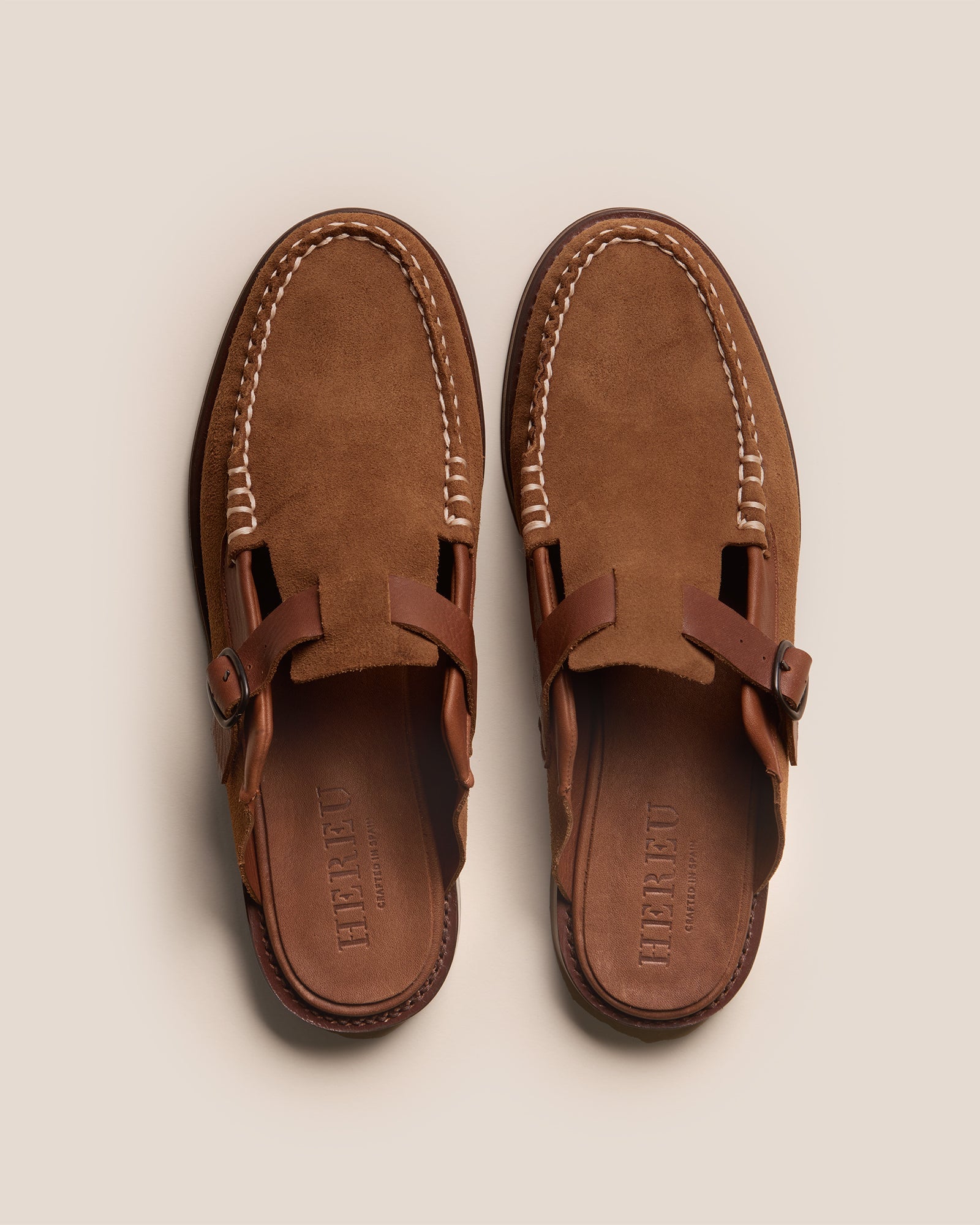 BARRACA - Buckle-strap Mule Loafer - Hereu Men