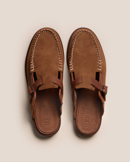 BARRACA - Buckle-strap Mule Loafer - Hereu Men