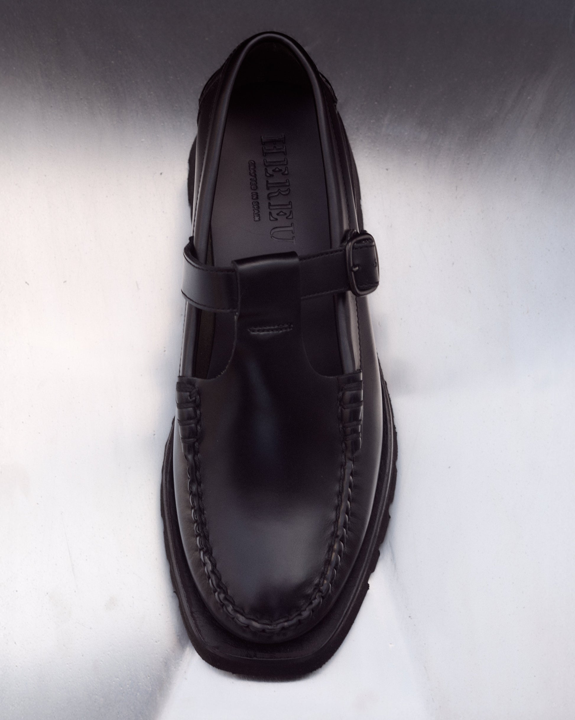 ALBER SPORT - Tread Sole T-Bar Loafer - Hereu Men
