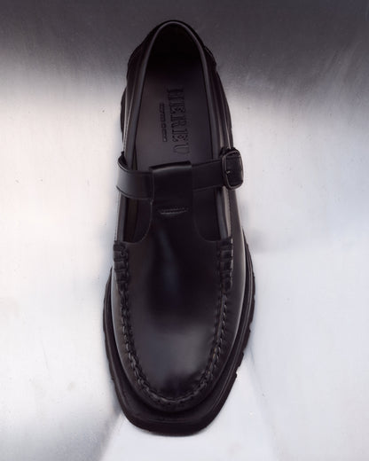 ALBER SPORT - Tread Sole T-Bar Loafer - Hereu Men