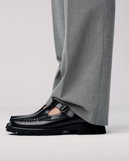 ALBER SPORT - Tread Sole T-Bar Loafer - Hereu Men