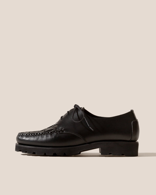 COLOM SPORT VEG TAN - Interwoven Detail Lace-up Loafer - Hereu Men