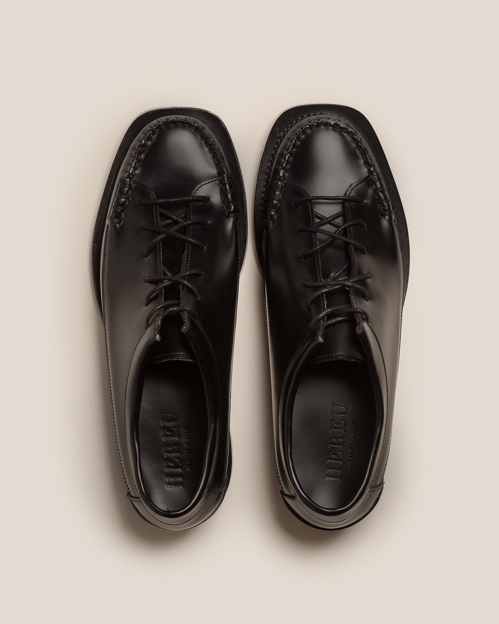 PRIEGO SQUARED - Lace-up Loafer - Hereu Men