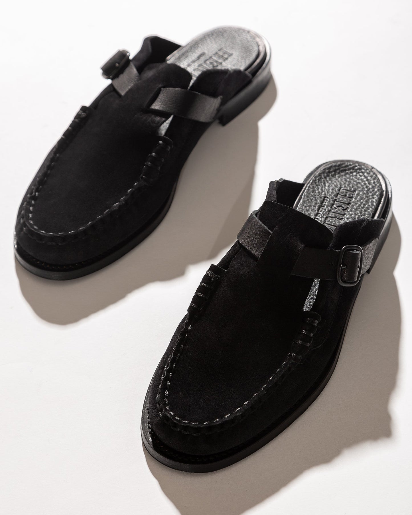 BARRACA - Buckle-strap Mule Loafer - Hereu Men