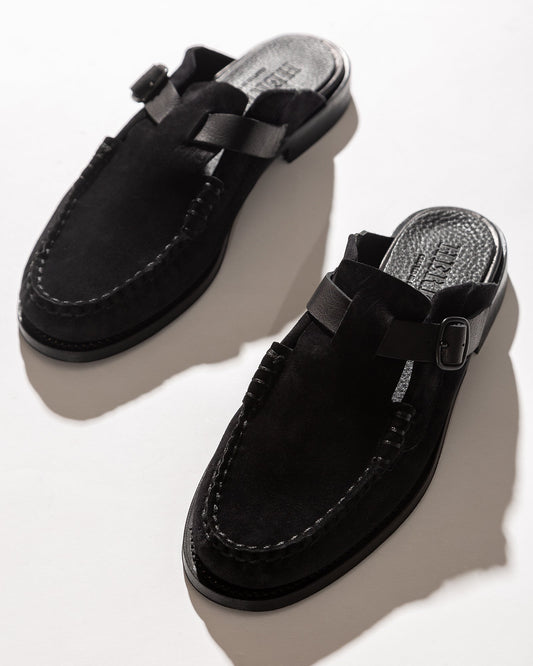 BARRACA - Buckle-strap Mule Loafer - Hereu Men