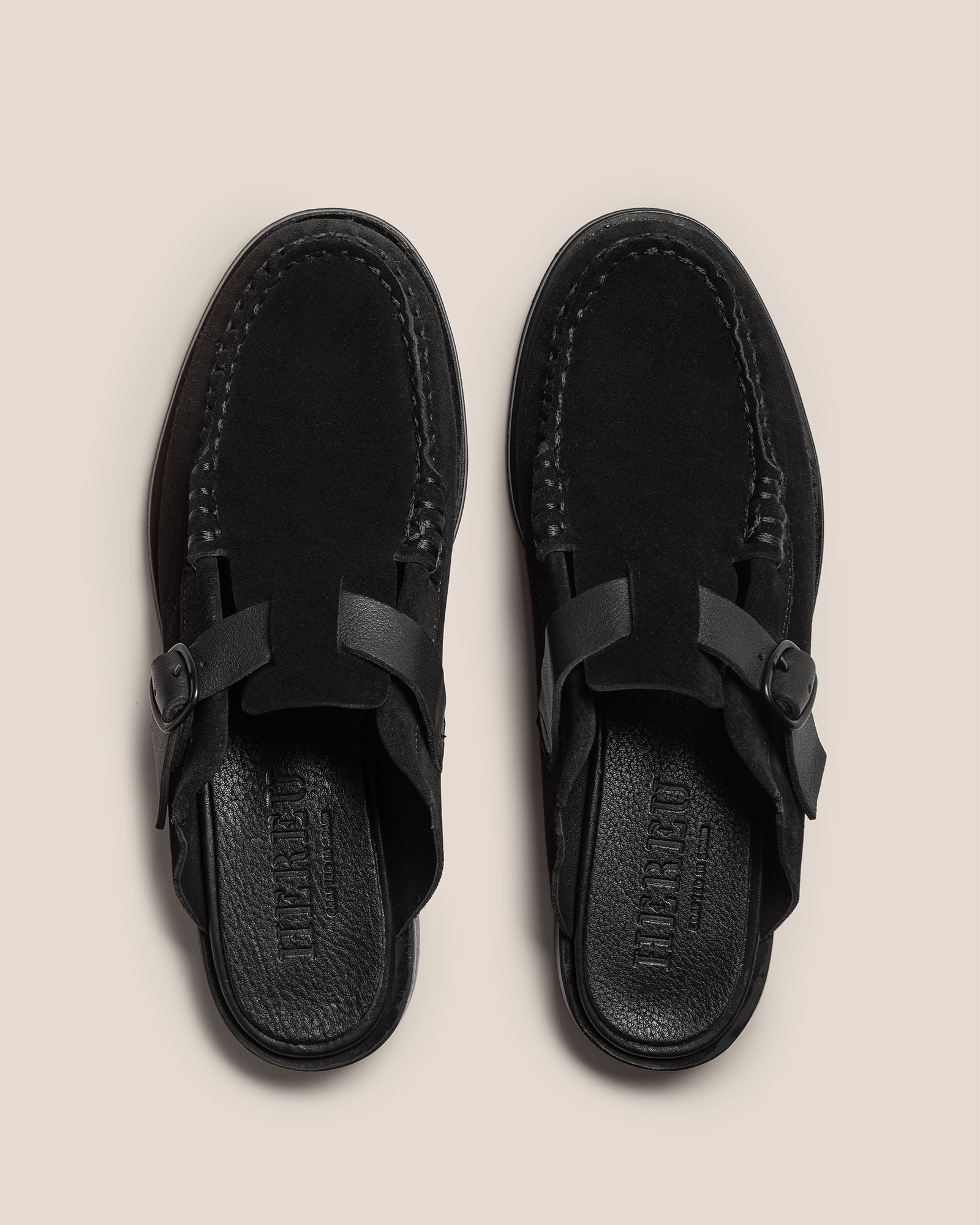 BARRACA - Buckle-strap Mule Loafer - Hereu Men
