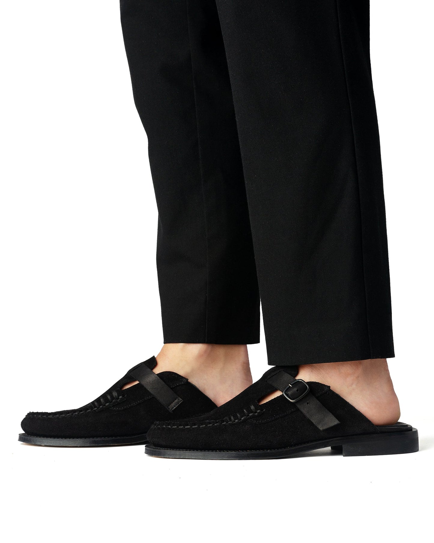 BARRACA - Buckle-strap Mule Loafer - Hereu Men