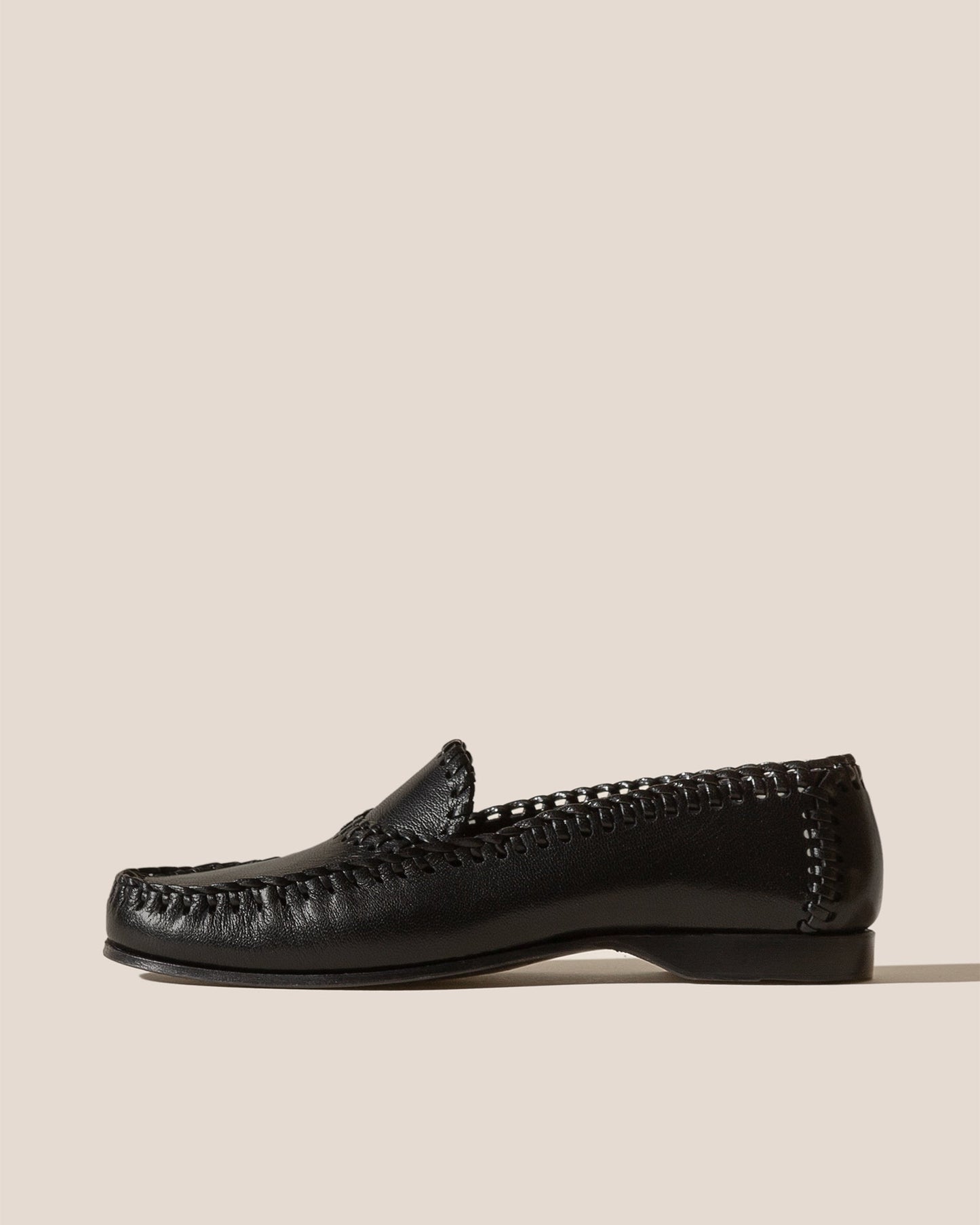 SASTRE SUPPLE SHINY - Braided Seams Slip-On Loafer - Hereu Men