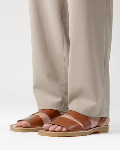 ALOC RUBBER - Asymmetrical Sandal - Hereu Men