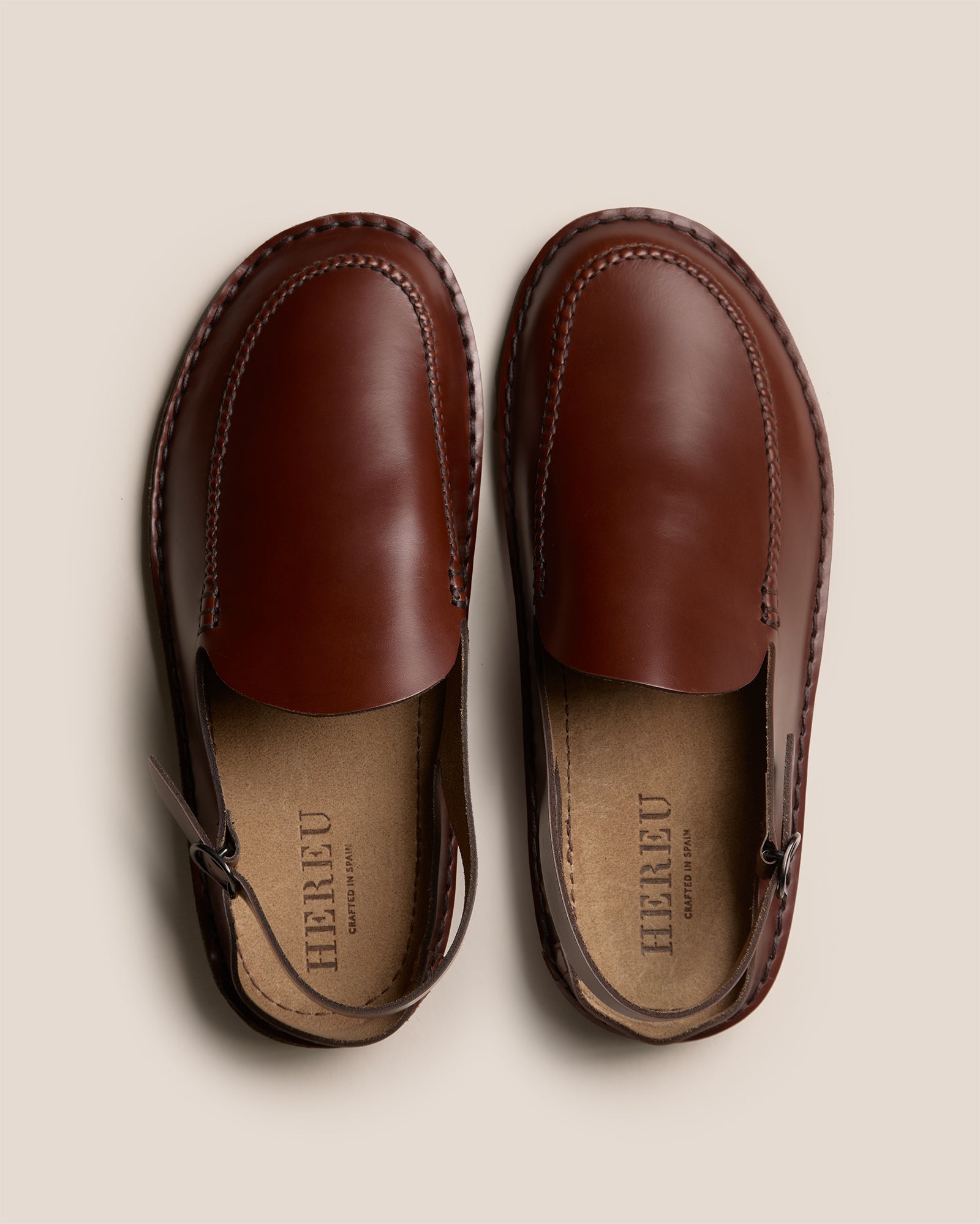RAFEL - Men’s Double-Stitched Slingback Clog - Hereu Men