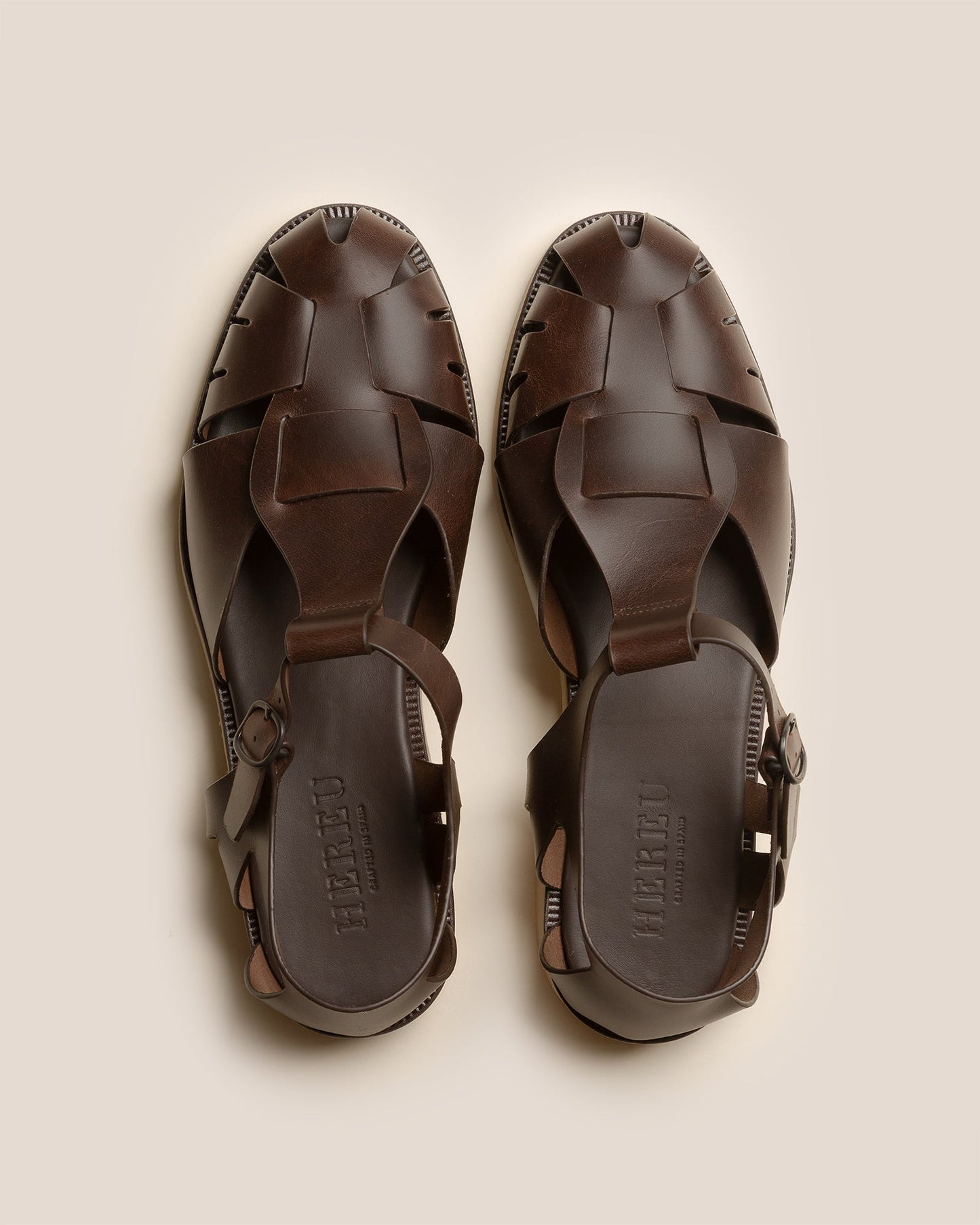 PESCA RUBBER VEG TAN - Fisherman Sandal - Hereu Men