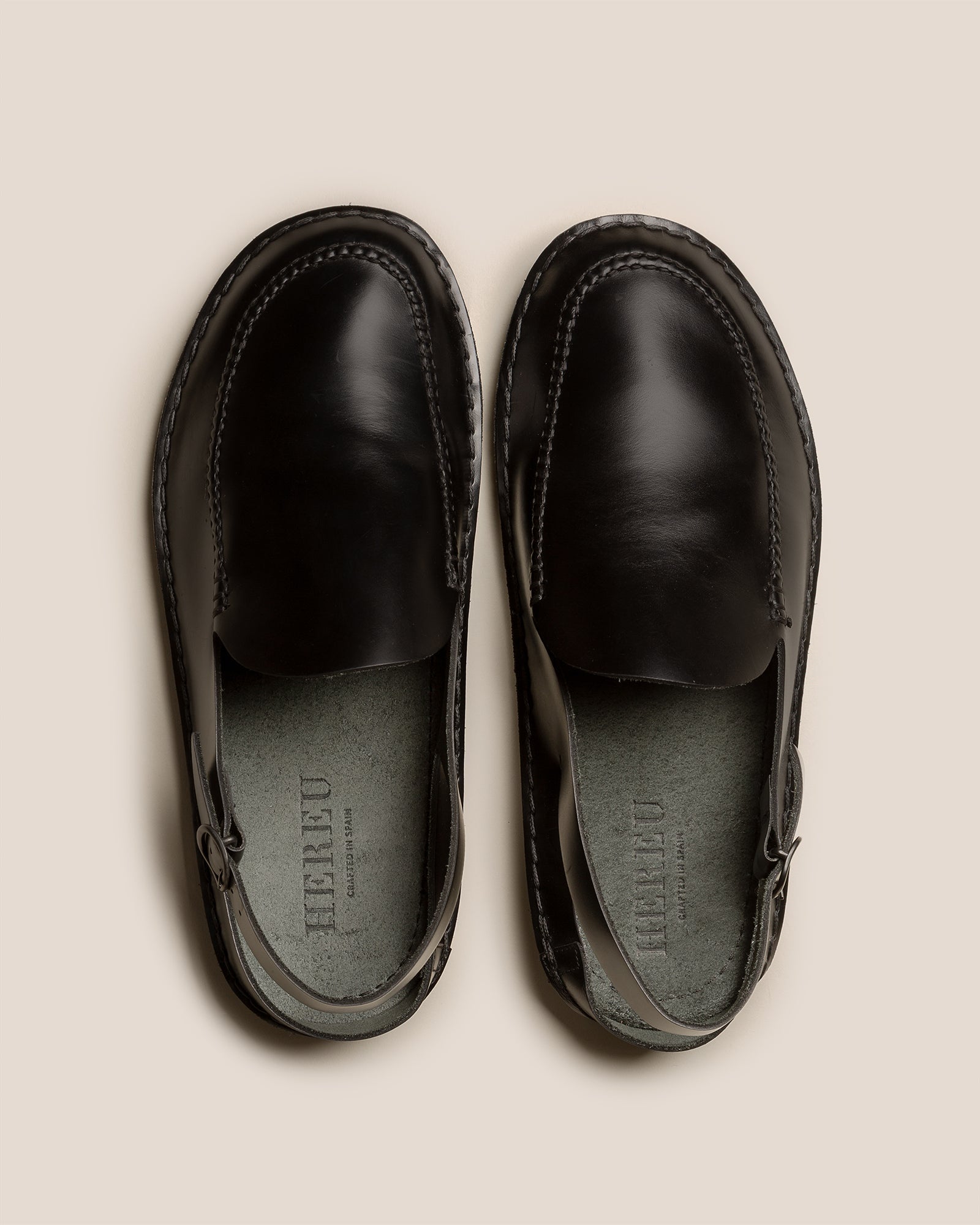 RAFEL - Men’s Double-Stitched Slingback Clog - Hereu Men