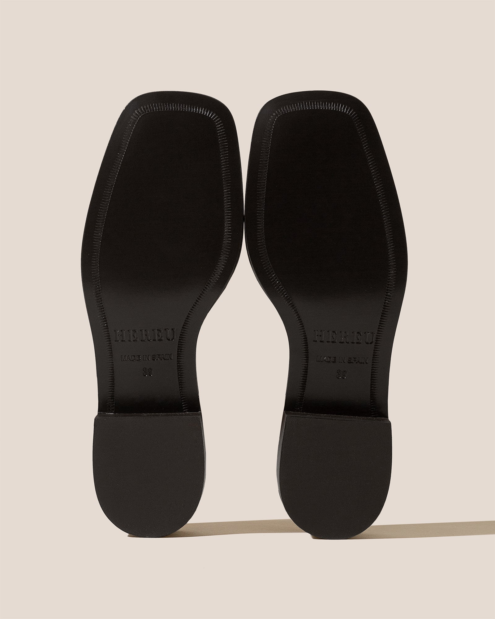 ALARO - Square-Toe T-bar Sandal - Hereu Men