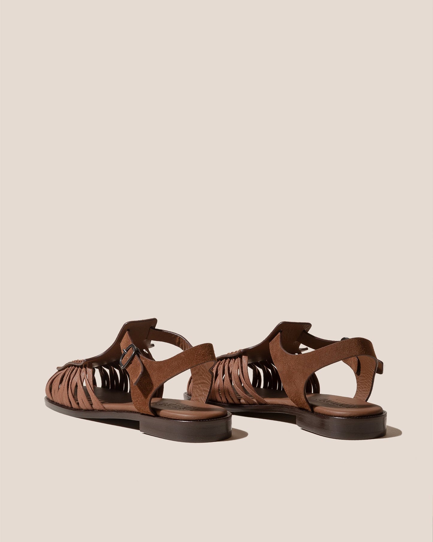 ALARO SUEDE - Square-Toe T-bar Sandal - Hereu Men