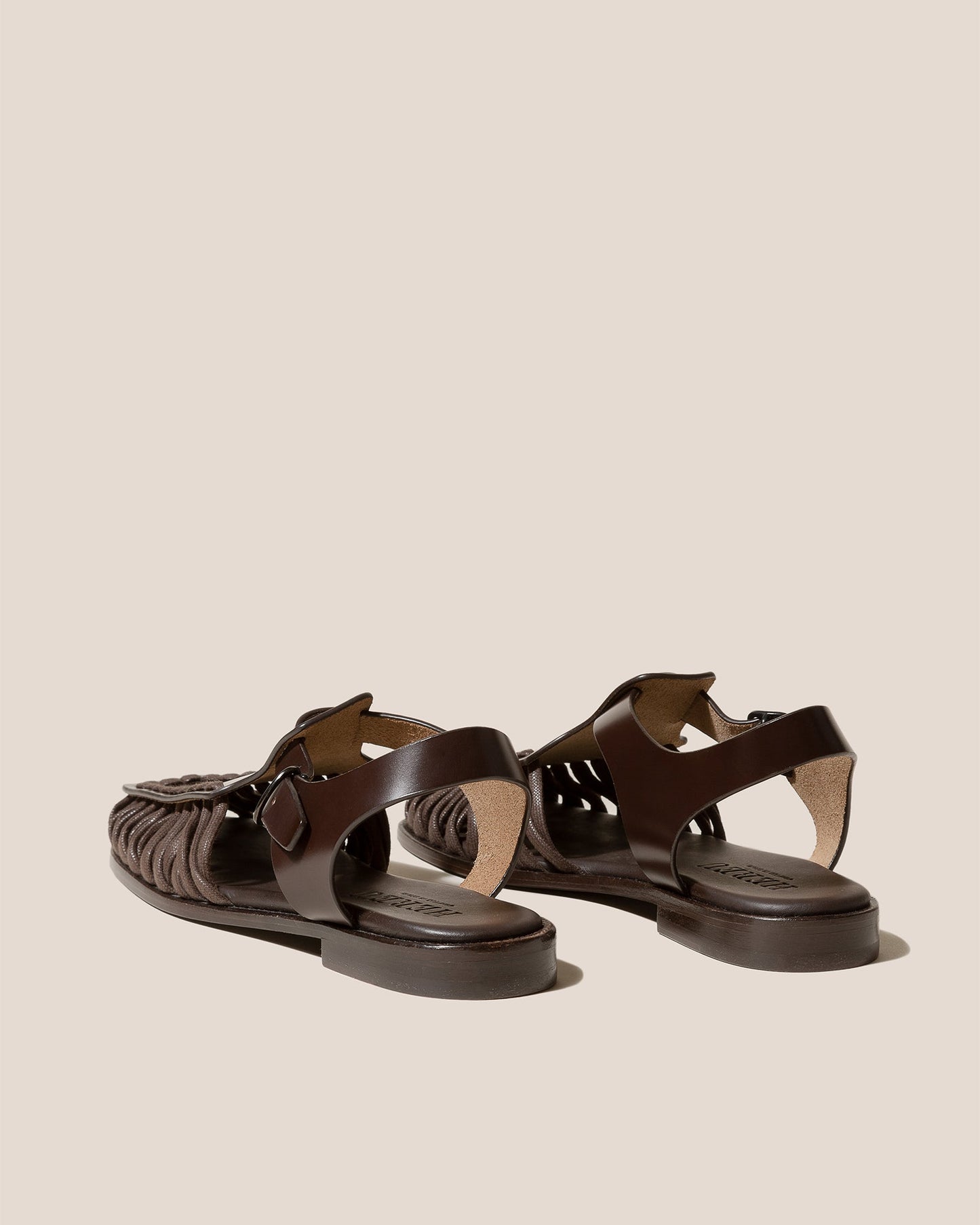 ALARO - Square-Toe T-bar Sandal - Hereu Men