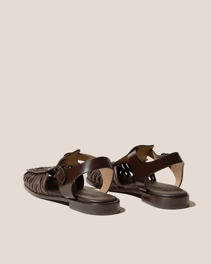 ALARO - Square-Toe T-bar Sandal - Hereu Men