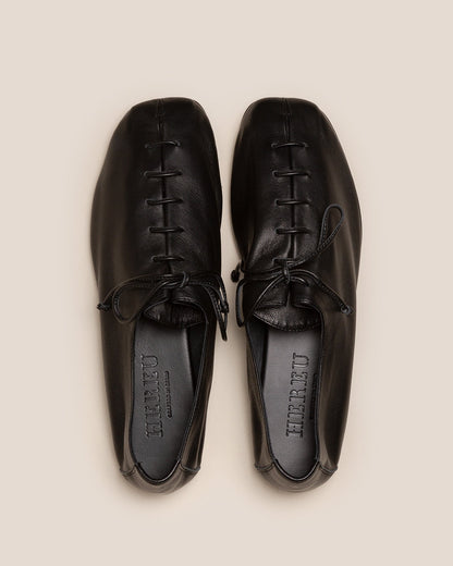 PLEGADA SHINY - Deconstructed Lace-up Shoe - Hereu Men