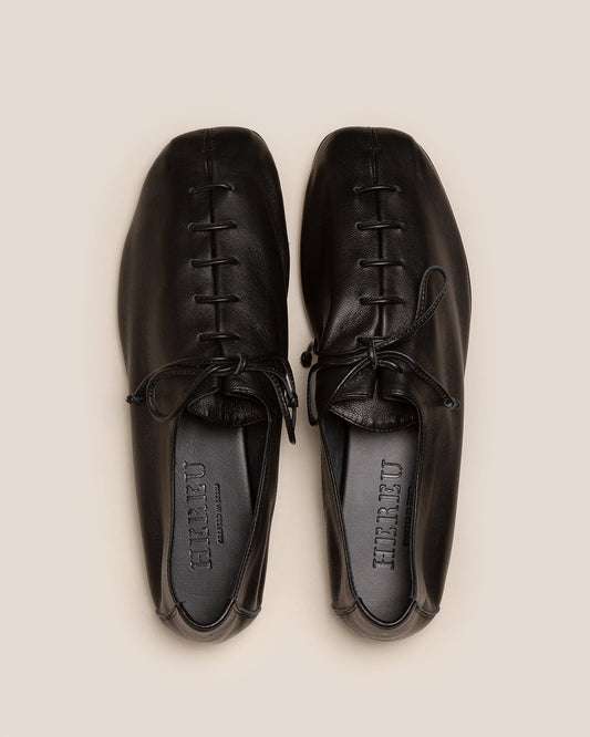 PLEGADA SHINY - Deconstructed Lace-up Shoe - Hereu Men