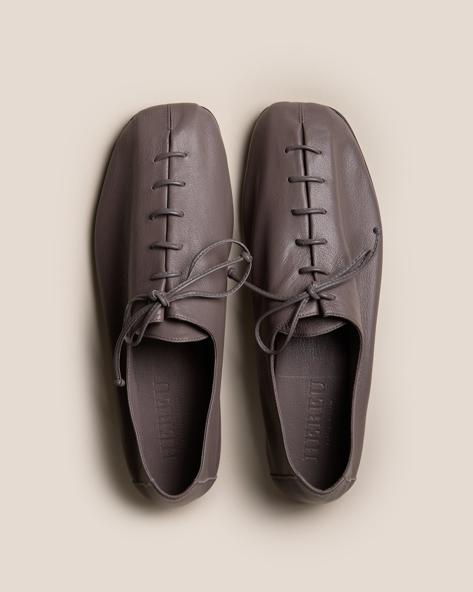 PLEGADA SHINY - Deconstructed Lace-up Shoe - Hereu Men