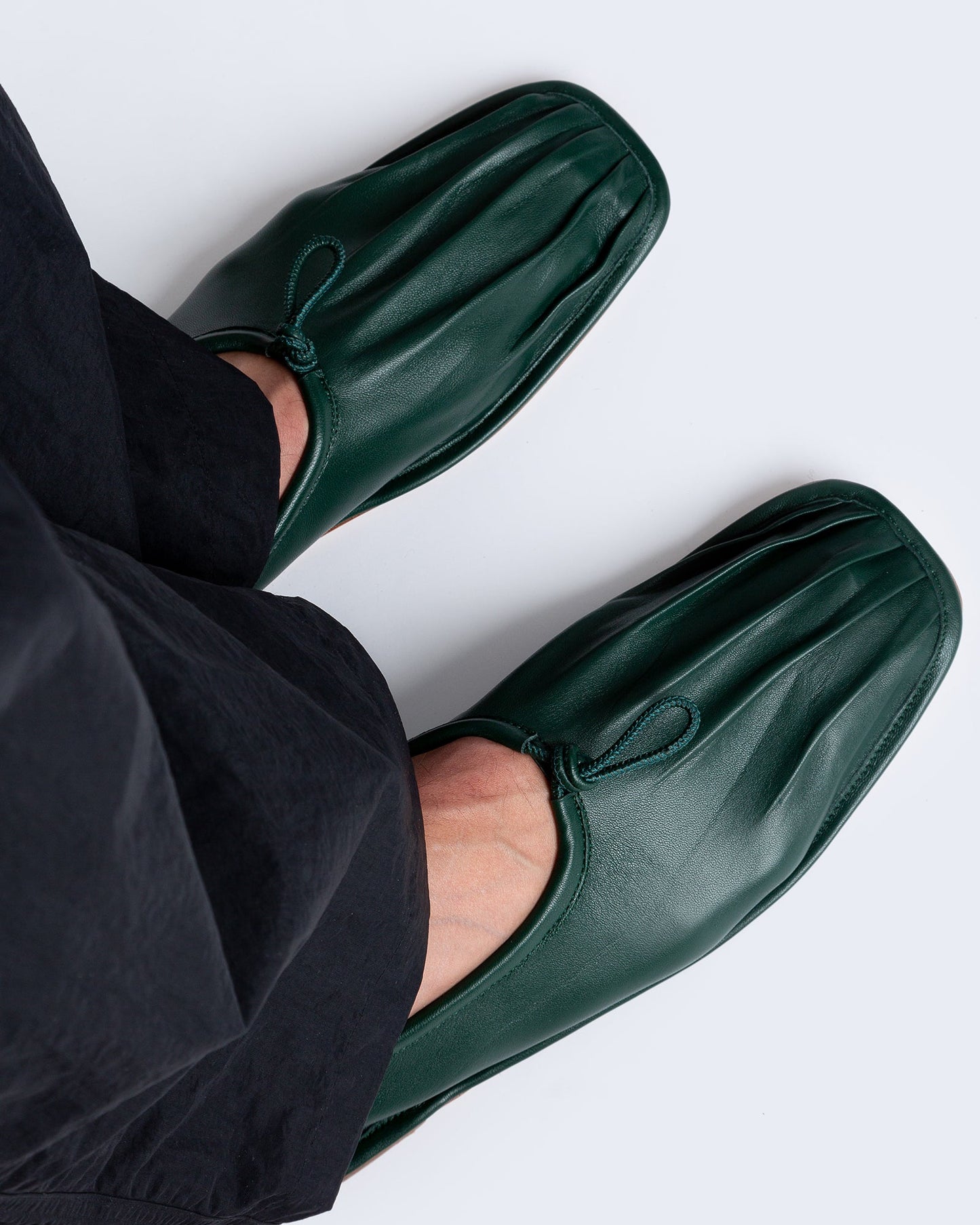 PUNTERA - Pleated-Toe Pump - Hereu Men