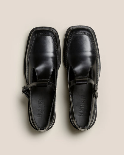 LLUISA POLISHED - T-bar Loafer - Hereu Women