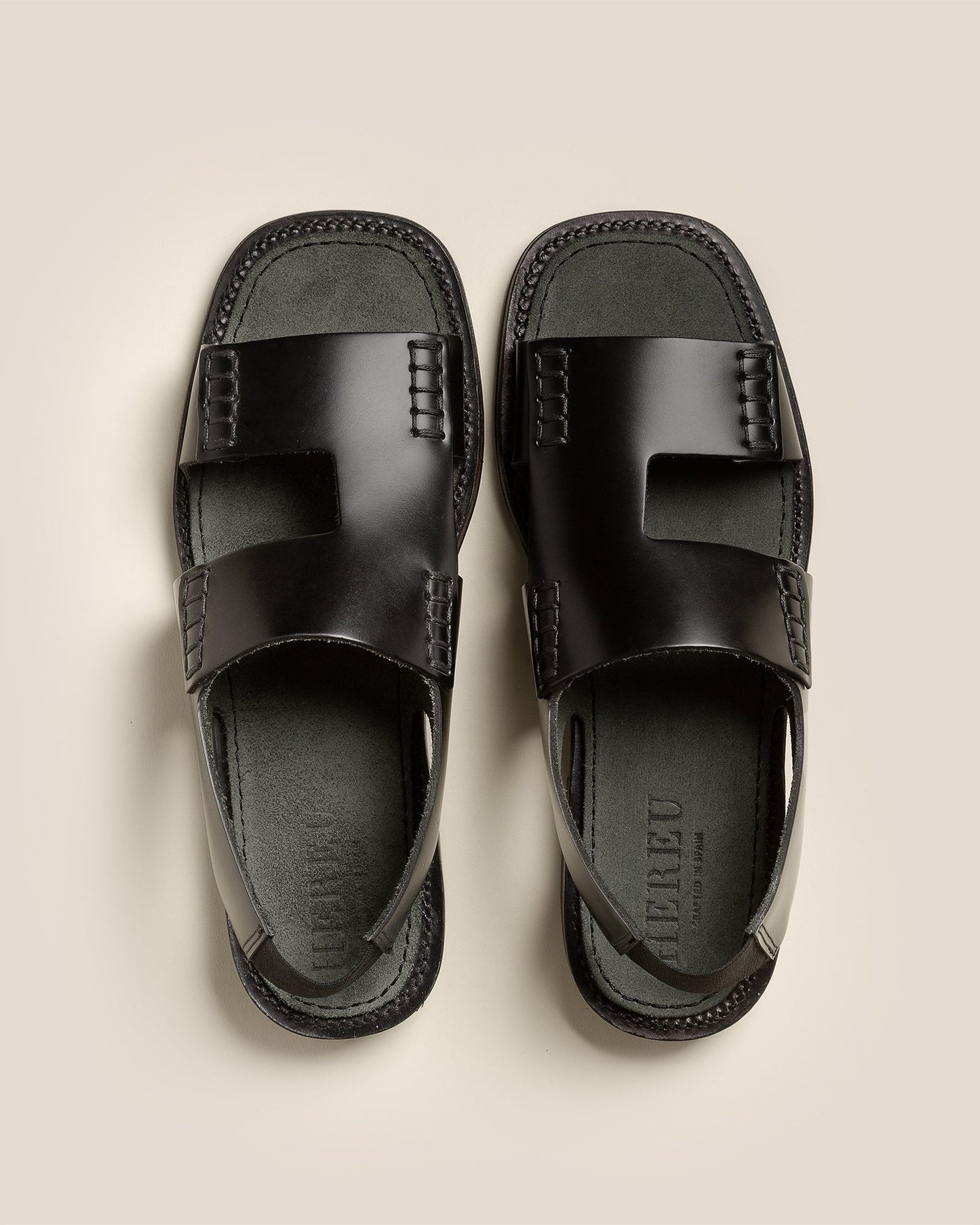 LLAUT SQUARE - Slingback Loafer Sandal - Hereu Women