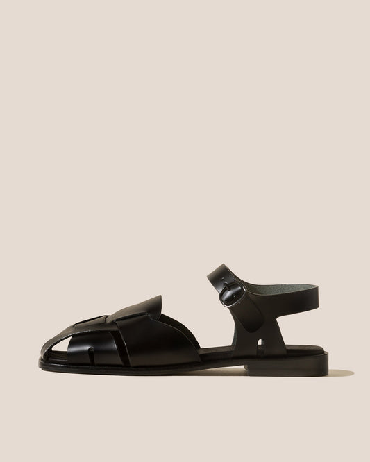 PEDRA - Squared Closed-Toe Fisherman Sandal - Hereu Women