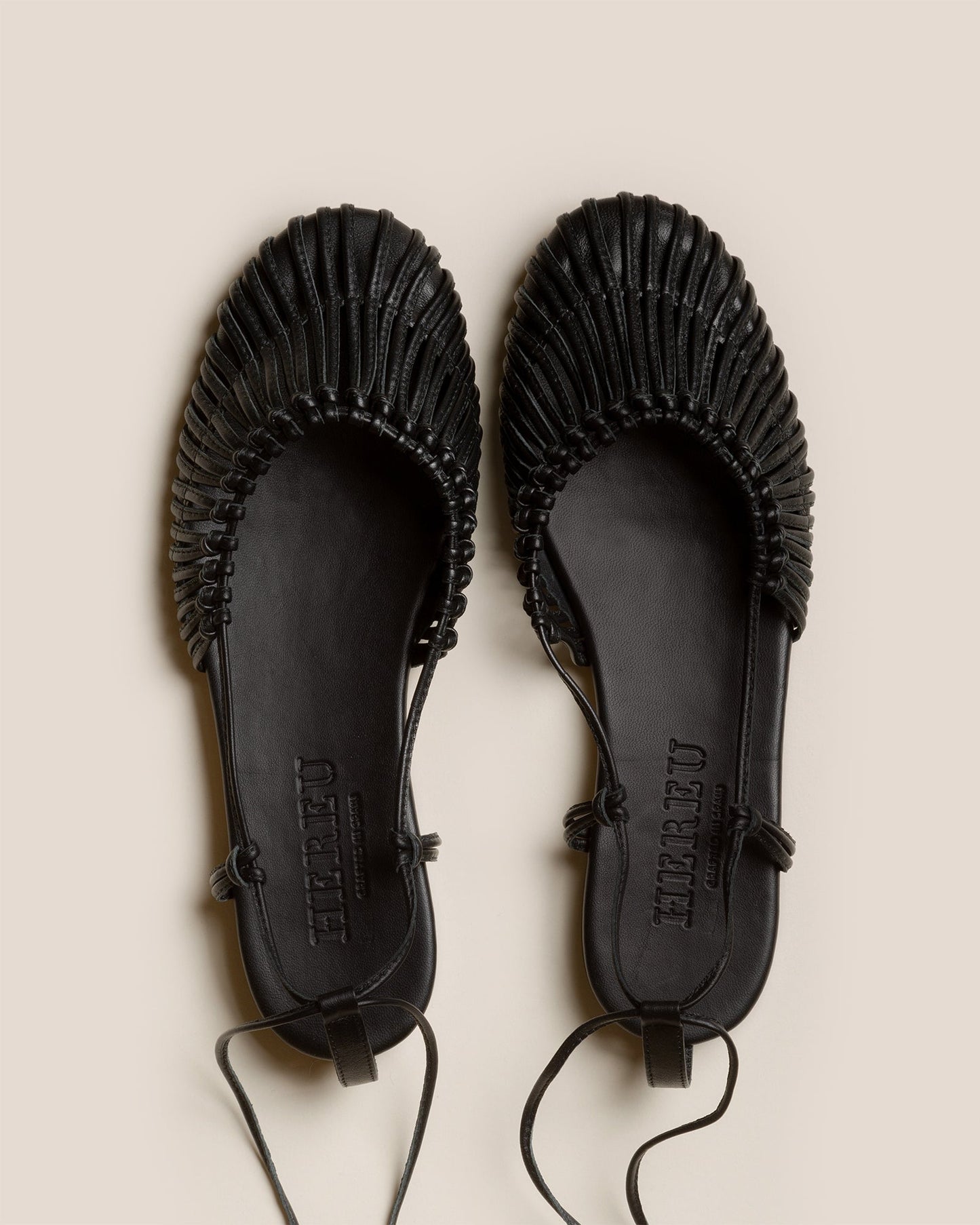 MANTERA - Round-Toe Knotted Sandal - Hereu Women