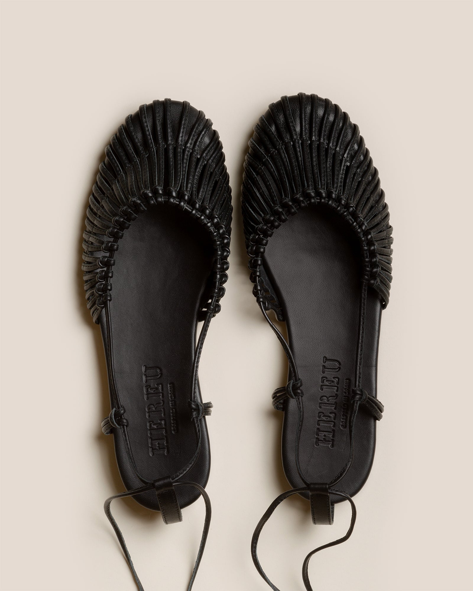 MANTERA - Round-Toe Knotted Sandal - Hereu Women