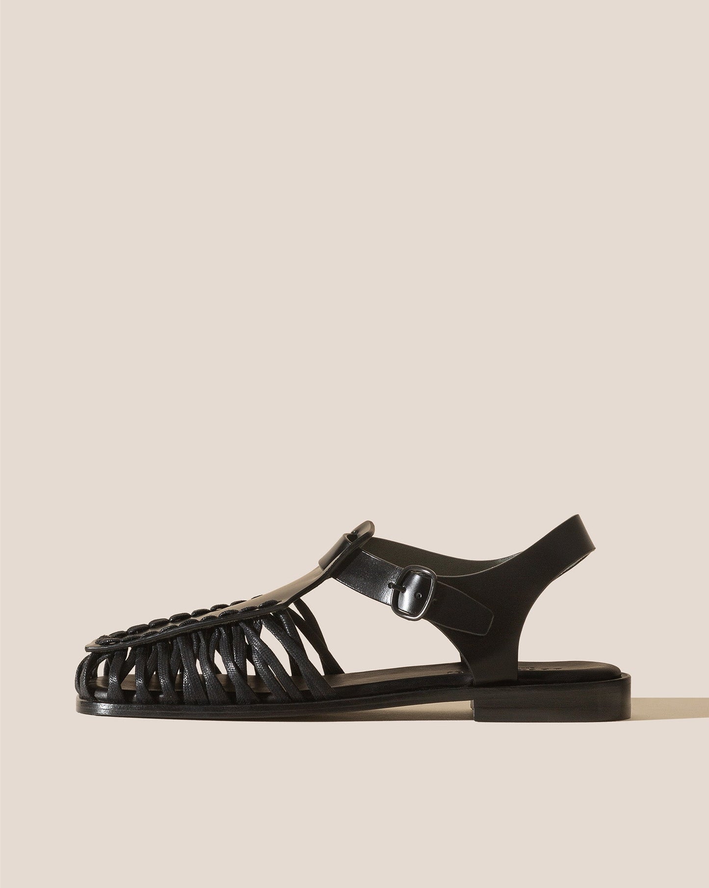 ALARO - Square-Toe T-bar Sandal - Hereu Women