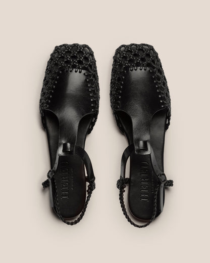 REIXA - Woven T-bar Sandal - Hereu Women