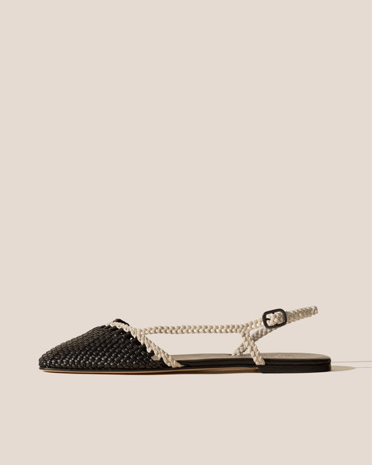 RONDAIA - Woven Asymmetrical Sandal - Hereu Women