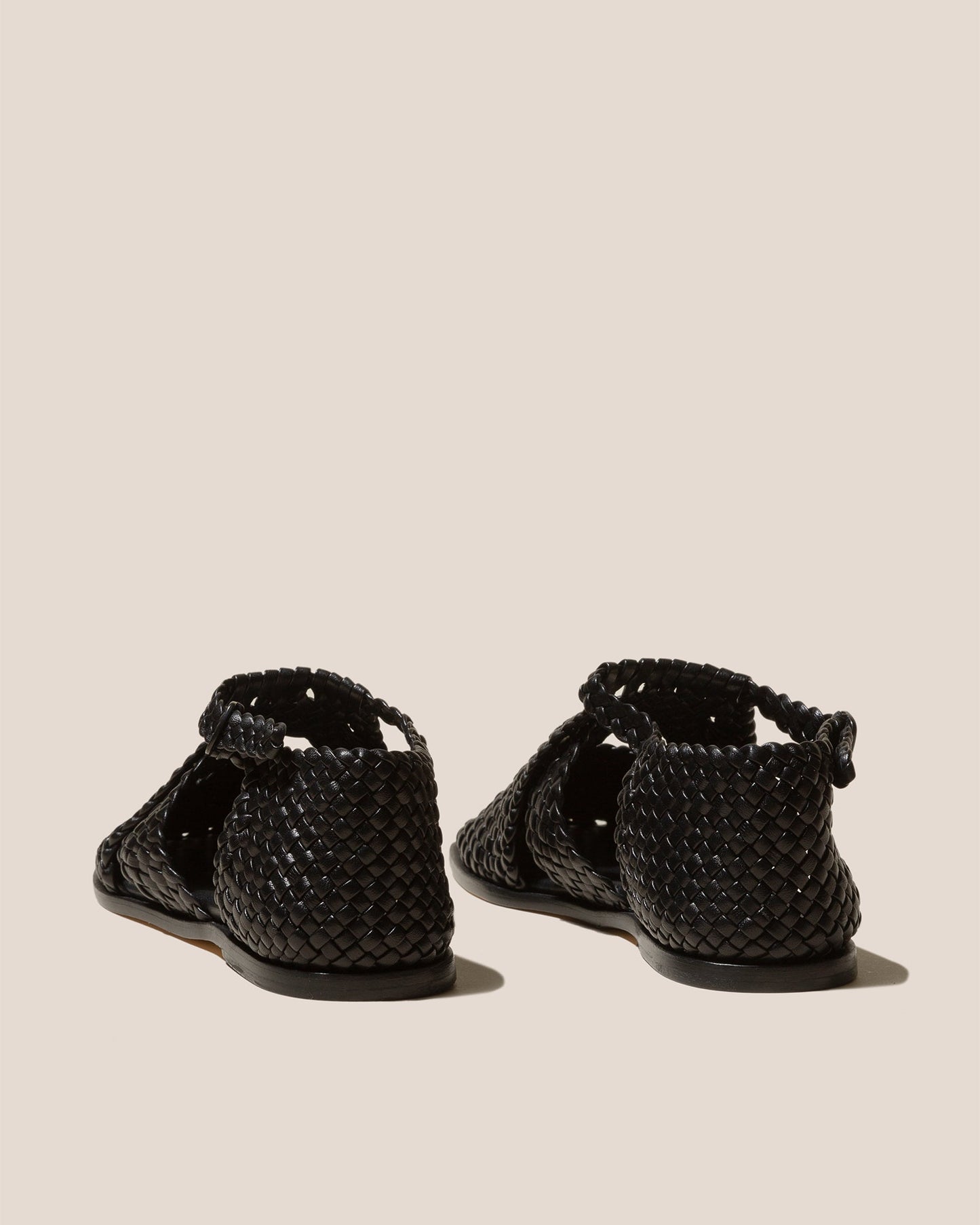 SERRA - Woven T-Bar Sandal - Hereu Women