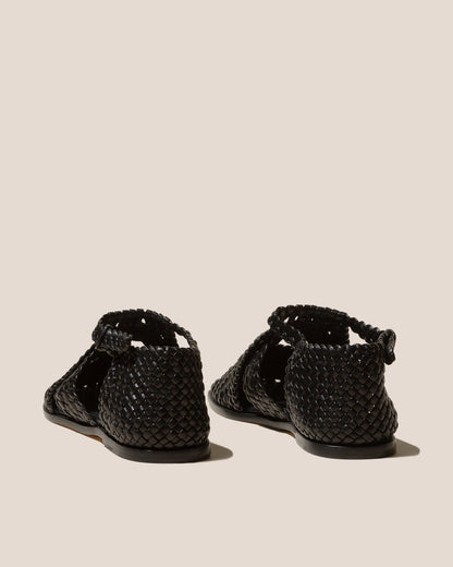 SERRA - Woven T-Bar Sandal - Hereu Women