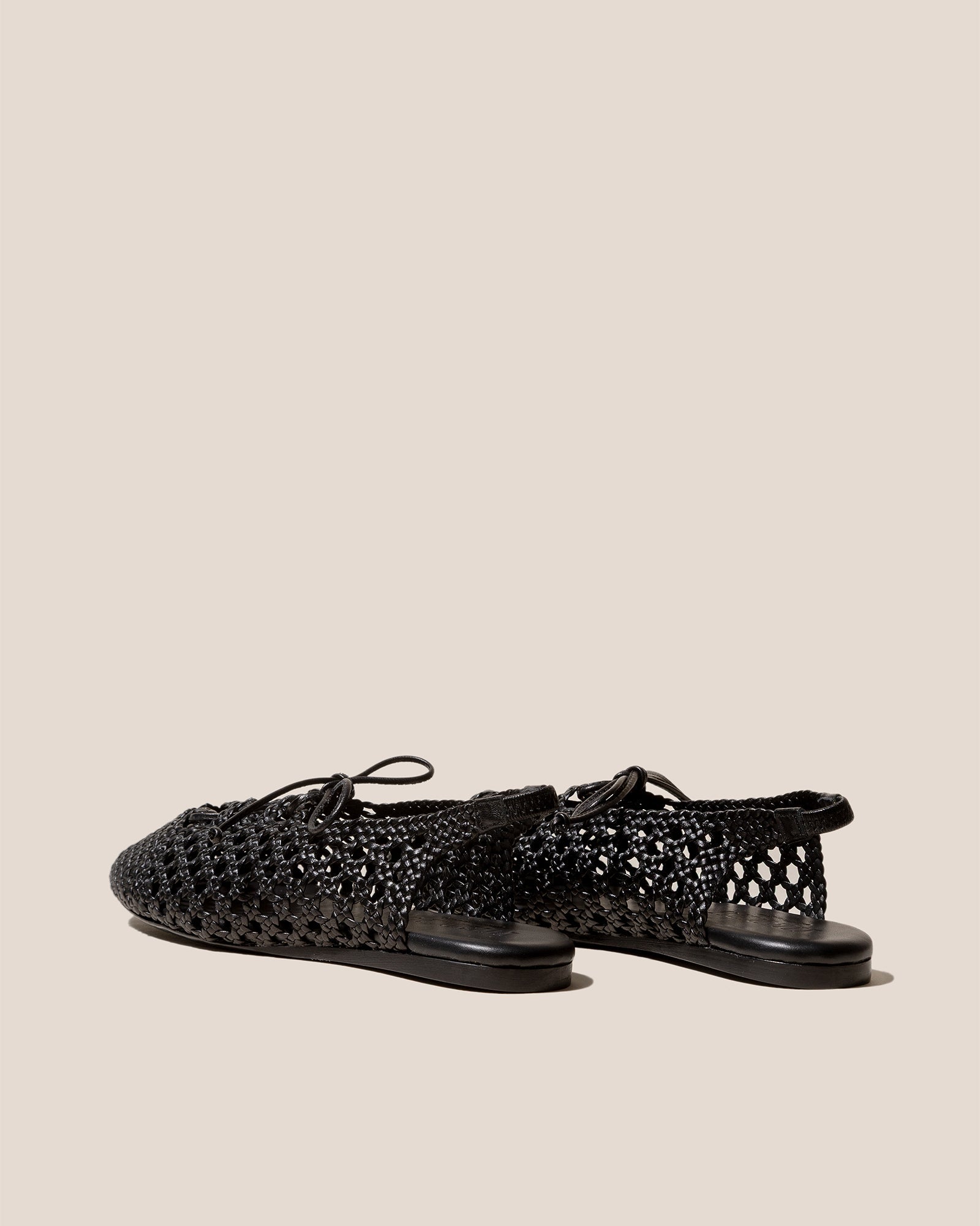 SARDANA - Lace-up Woven Slingback Sandal - Hereu Women