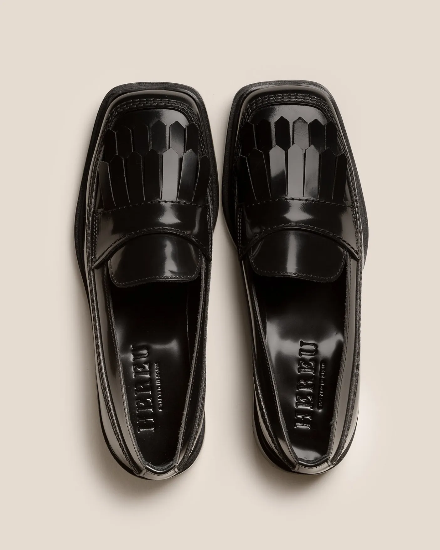 Hereu Studio Loafers<AINA POLISHED