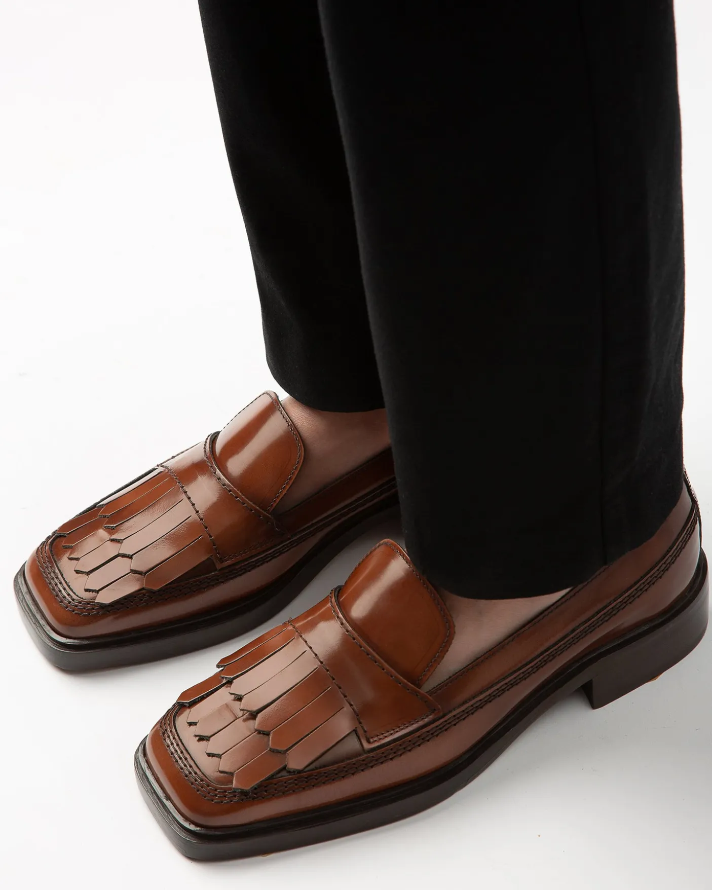 Hereu Studio Loafers<AINA POLISHED