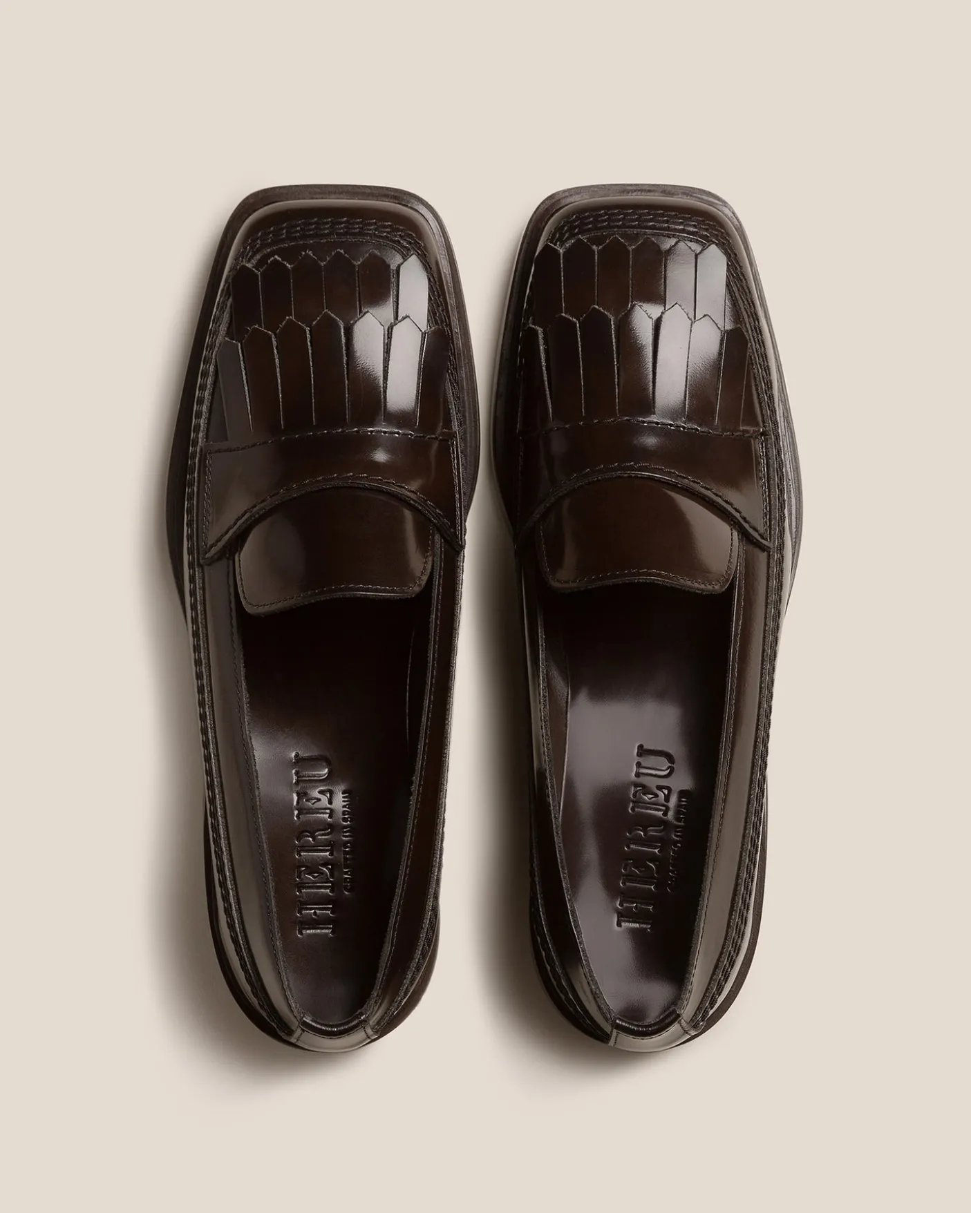 Hereu Studio Loafers<AINA POLISHED