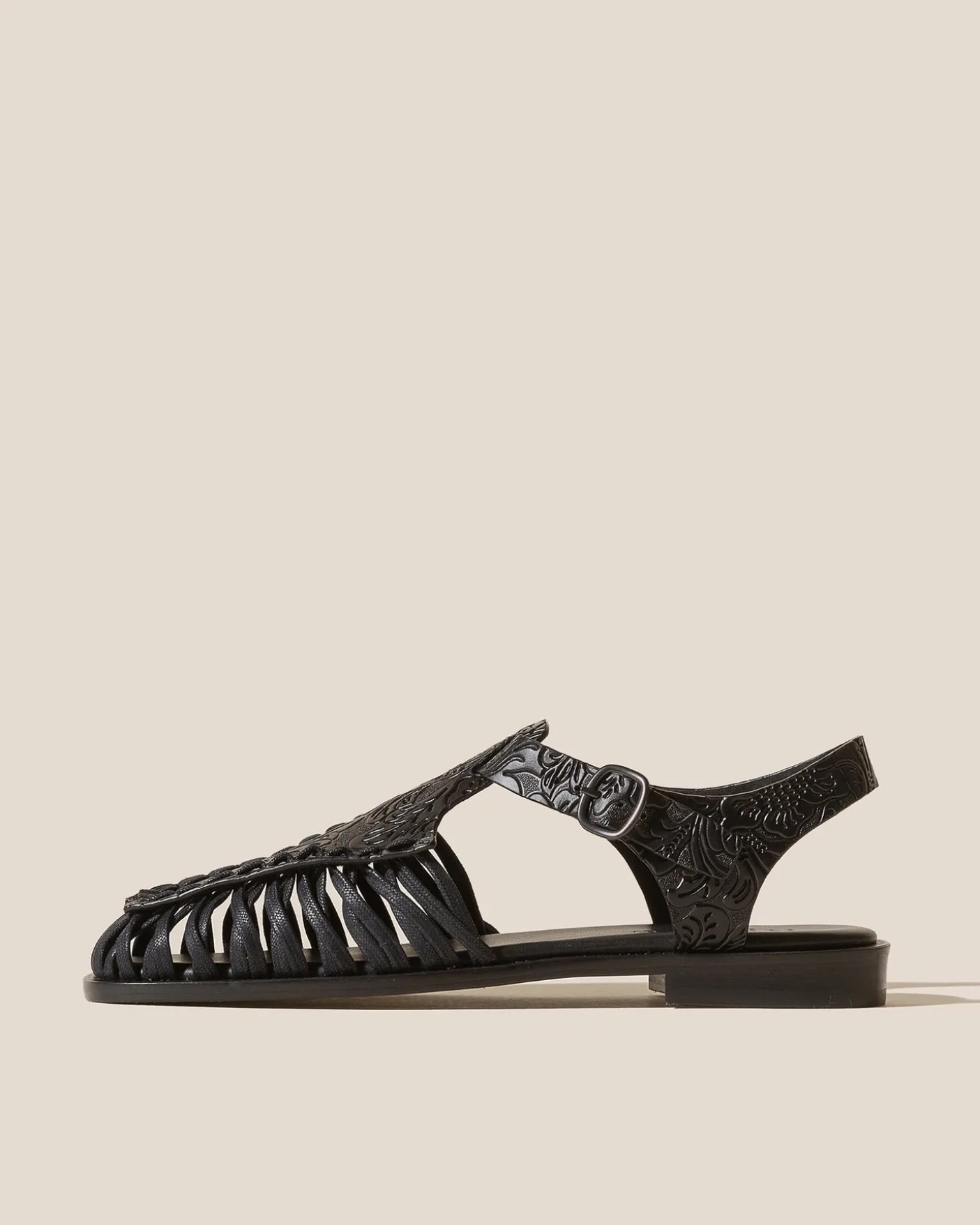 Hereu Studio Sandals<ALARO EMBOSSED VEG-TAN