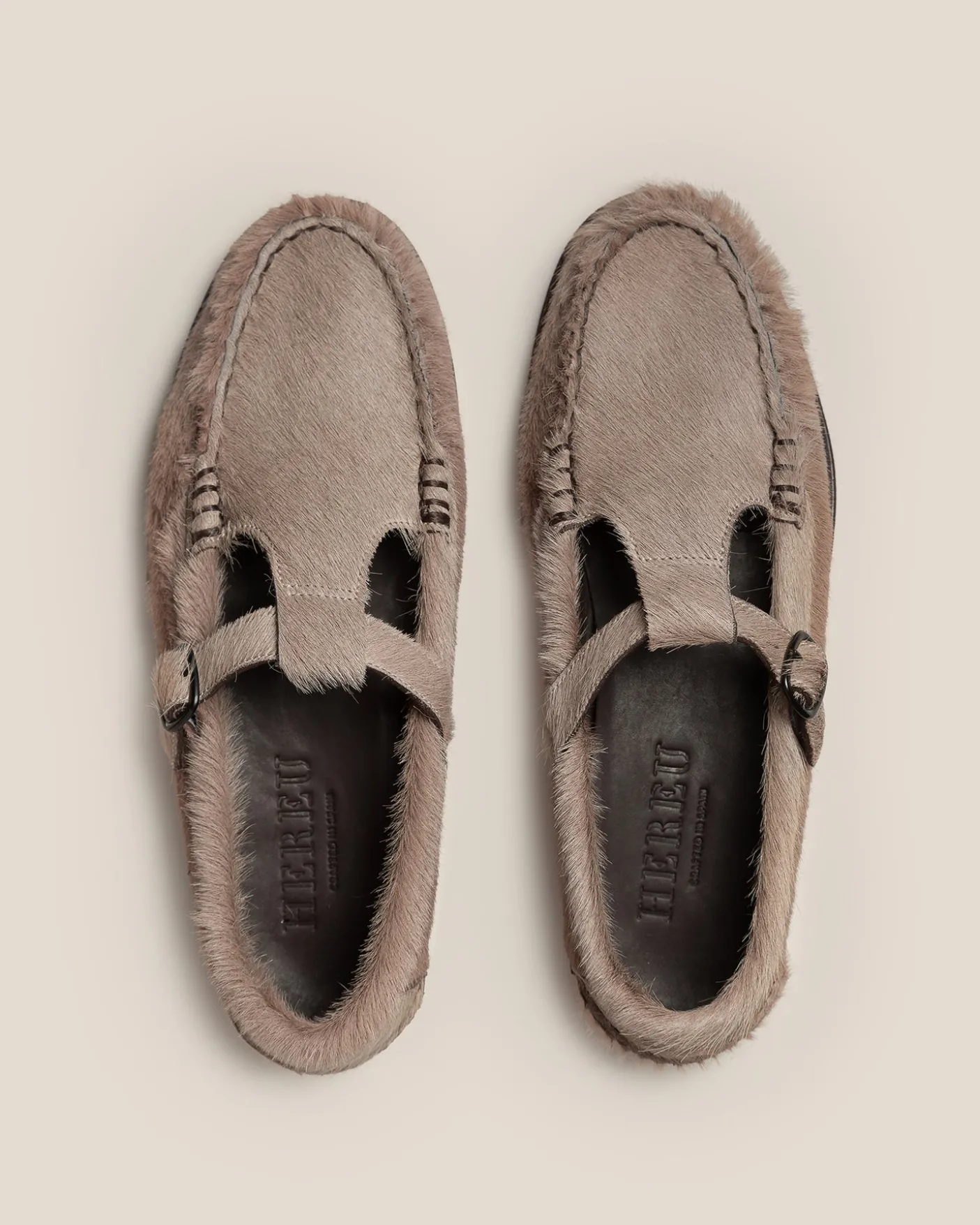 Hereu Studio Loafers<ALBER CALF HAIR