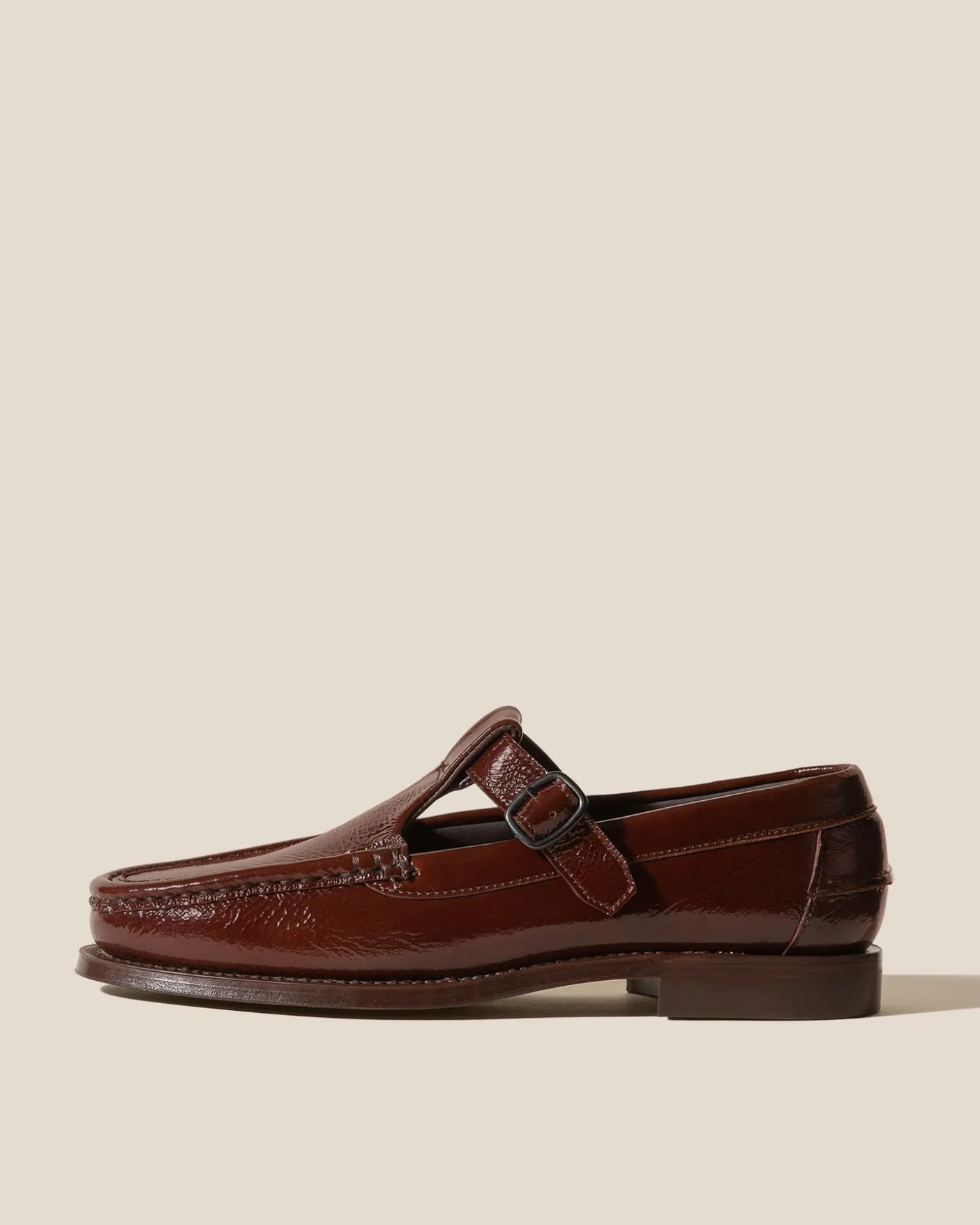 Hereu Studio Loafers<ALBER CRINKLED GLOSSY